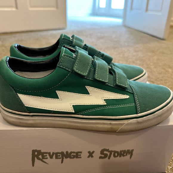 Revenge Storm Green Sneakers - Picture 1 of 10